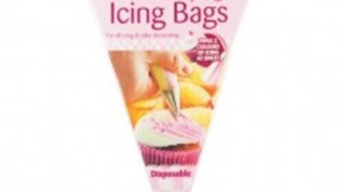 10 Two Colour Dual Fondant Disposable Icing Piping Bags Cake Cupcake Decorating