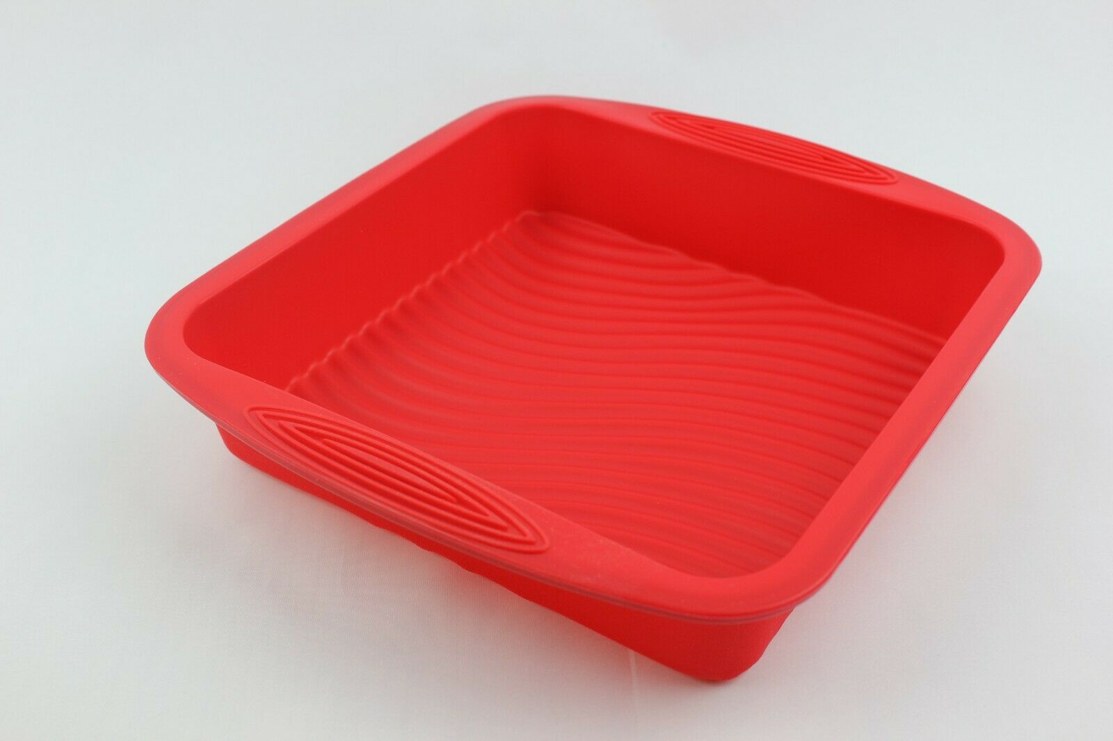 SQUARE 24x24x5cms BROWNIE CAKE BAKING TIN TRAY SET LASAGNE BREAD SILICONE