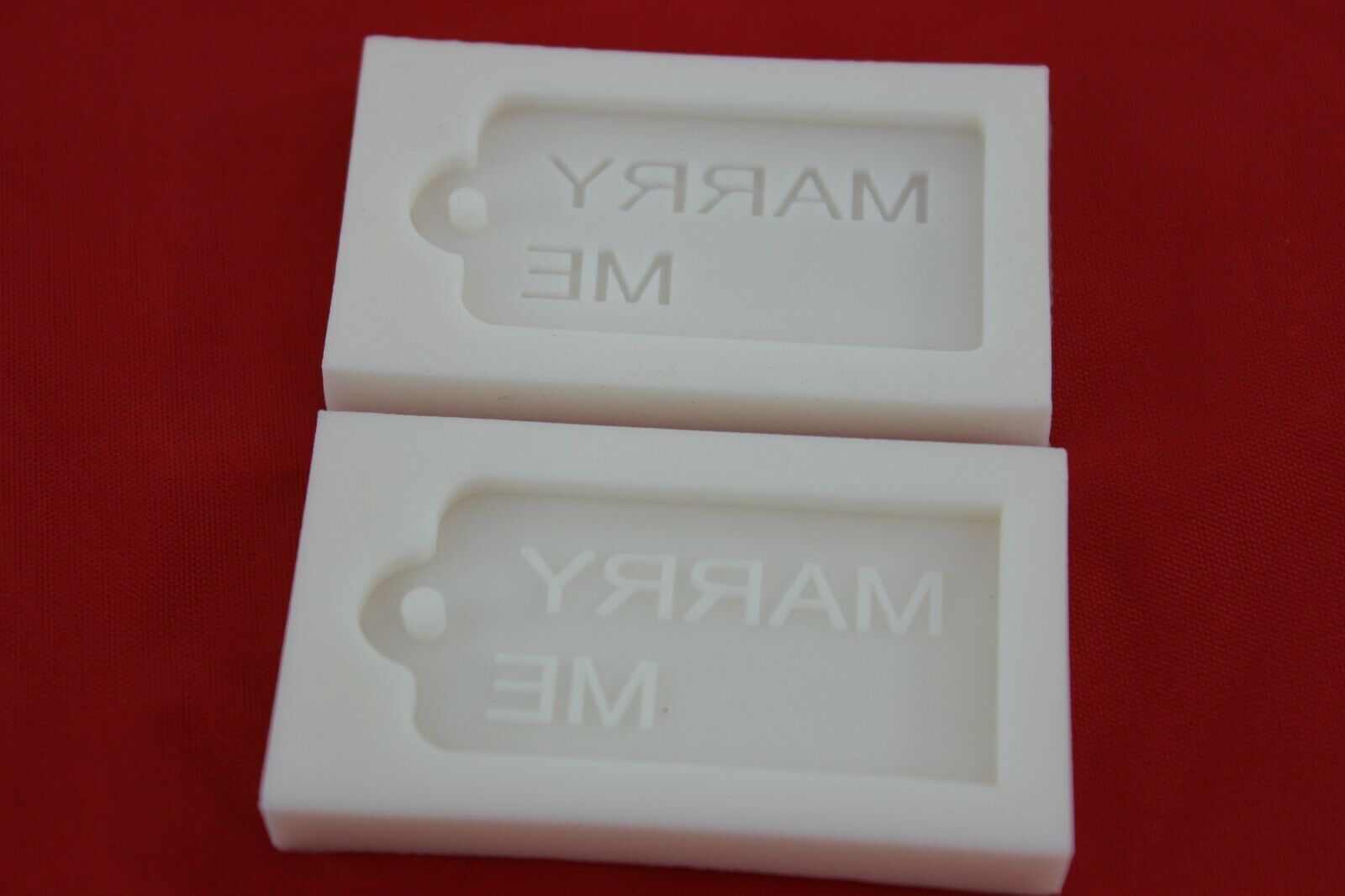 "Marry Me" Dog Gift tag Silicone Mould Cake Decorating Valentine Wedding Crafts