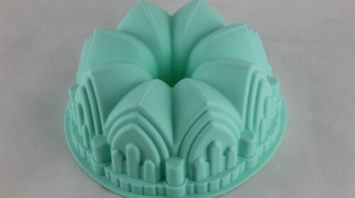 Crown Bunt Gothic Spiral Shape Silicone Cake Baking Mould Pan Nonstick Bakeware