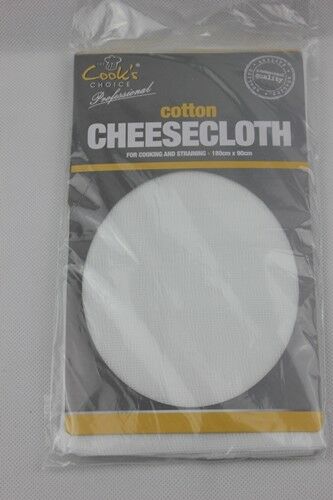 100% Cotton Cheese Cloth Cooking & Straining 180cms x 90cms