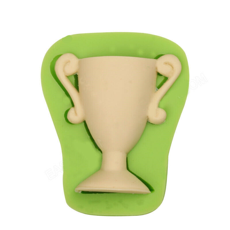 Winner Trophy Cup Silicone Mould Cupcake Baking Decorating Chocolate Resin Craft
