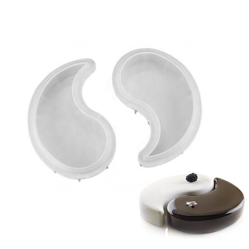 Yin and Yang Tai Chi Cake Mould Brownie silicone mould soap cake loaf candle